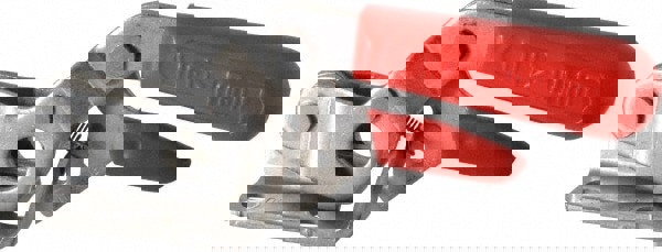 Pull-Action Latch Clamp: Horizontal, 2,000 lb, U-Hook, Flanged Base